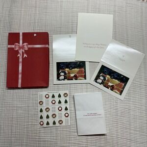 VTG Ducks Unlimited Christmas Card lot 17 cards 13 envelopes Labrador retrievers